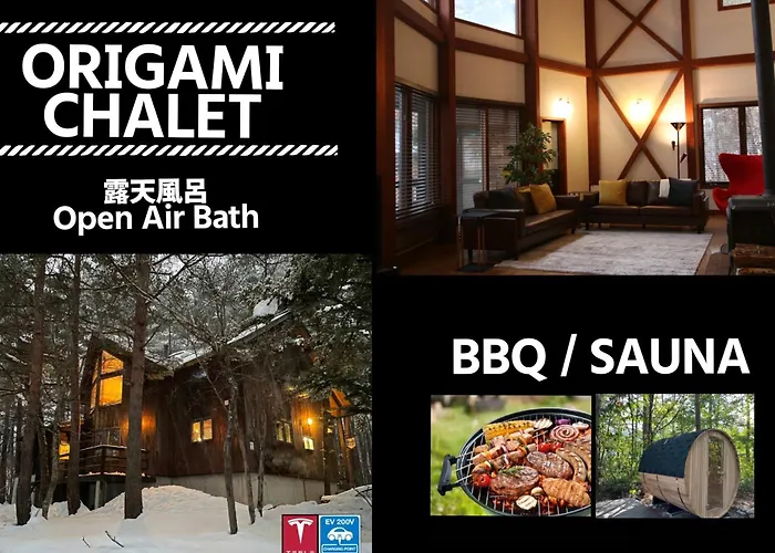 Origami Chalet With Open Air Bath